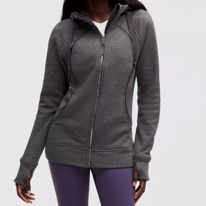 Lululemon Dark Gray Zip-Up Hoodie